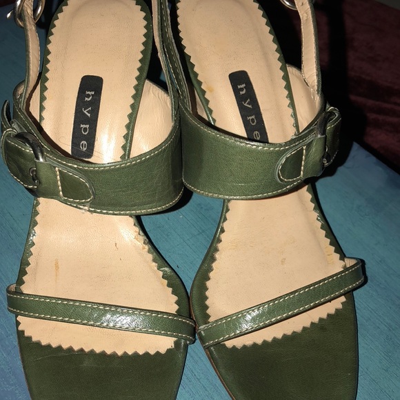 Hype green heeled sandals - Picture 4 of 7